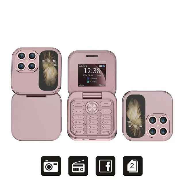 Folding Screen Dual Card Dual Standby 2G Mobile Phone