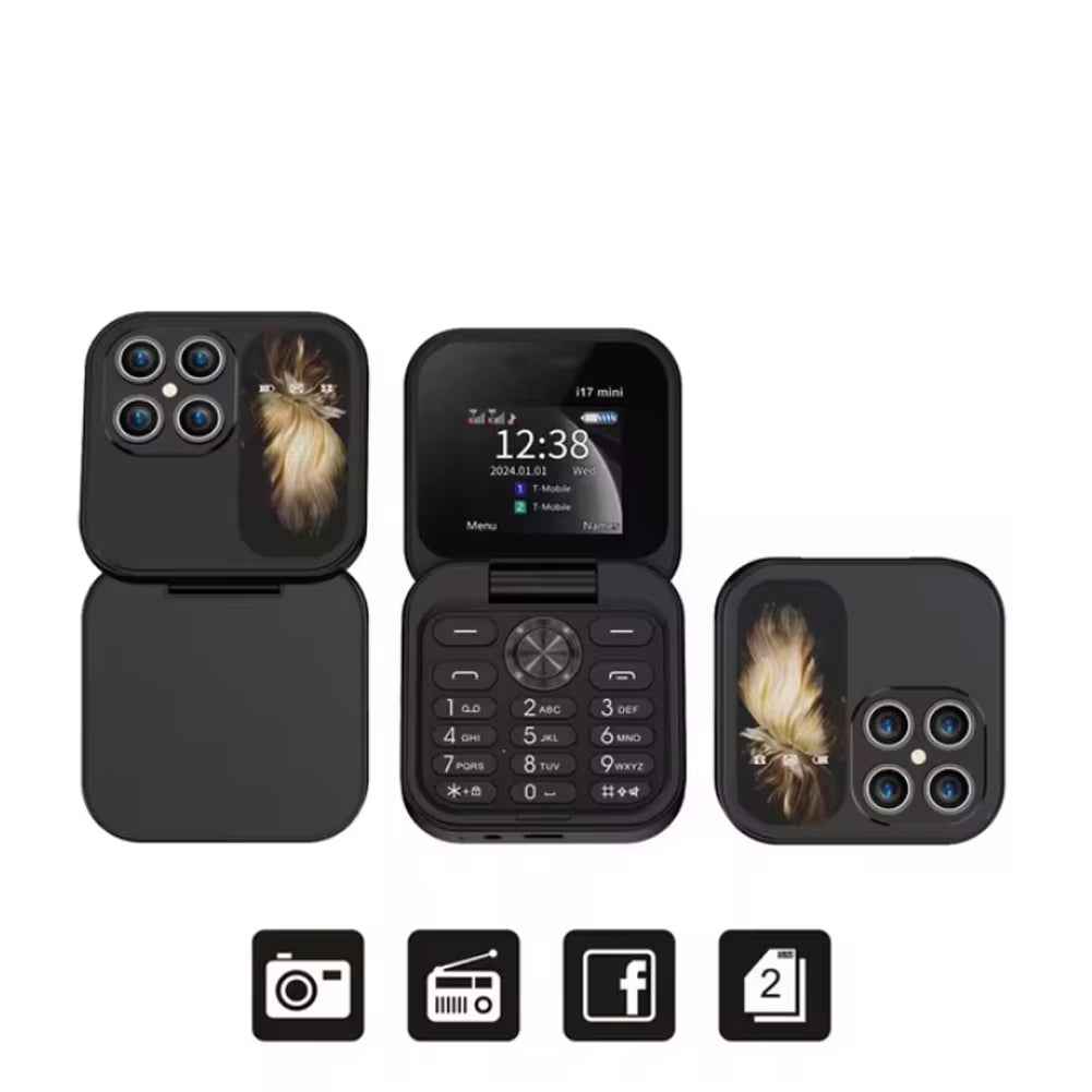 Folding Screen Dual Card Dual Standby 2G Mobile Phone