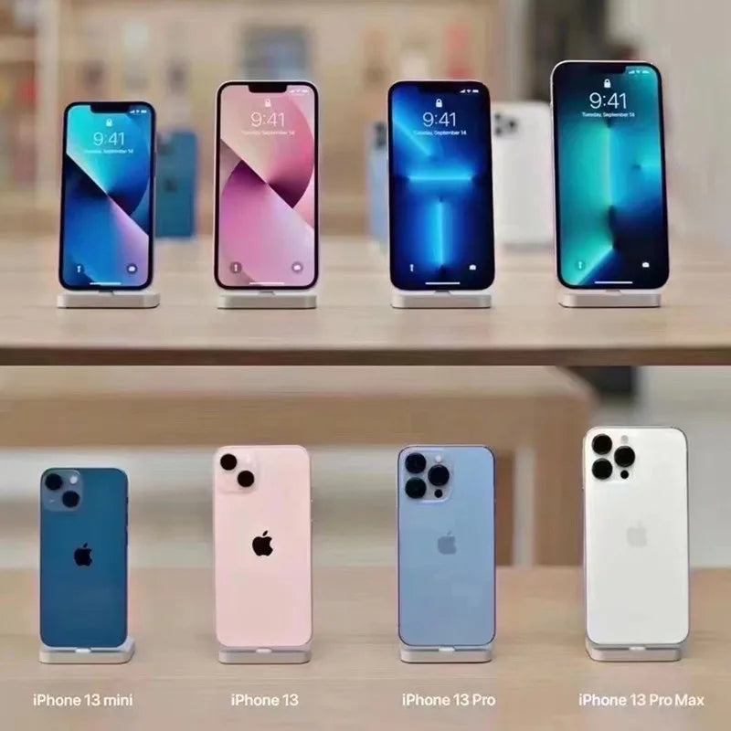 Apple iPhone 13 Pro 128/256/512GB/1TB ROM 6.1" Super Retina OLED RAM 6GB A15 IOS Face ID NFC 5G Smartphone 13pro 95% New Phone