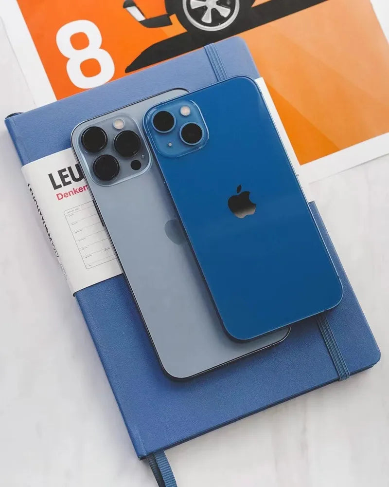 Apple iPhone 13 Pro 128/256/512GB/1TB ROM 6.1" Super Retina OLED RAM 6GB A15 IOS Face ID NFC 5G Smartphone 13pro 95% New Phone