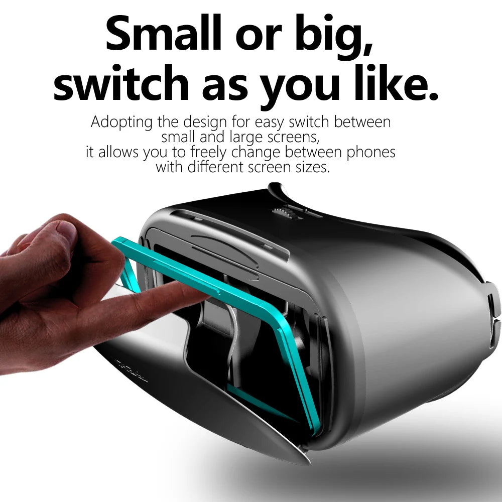 3D Virtual Reality VR Glasses For iPhone Android Smartphone Cell Mobile Phone Helmet Headset Wirth Real Lenses Goggles Devices
