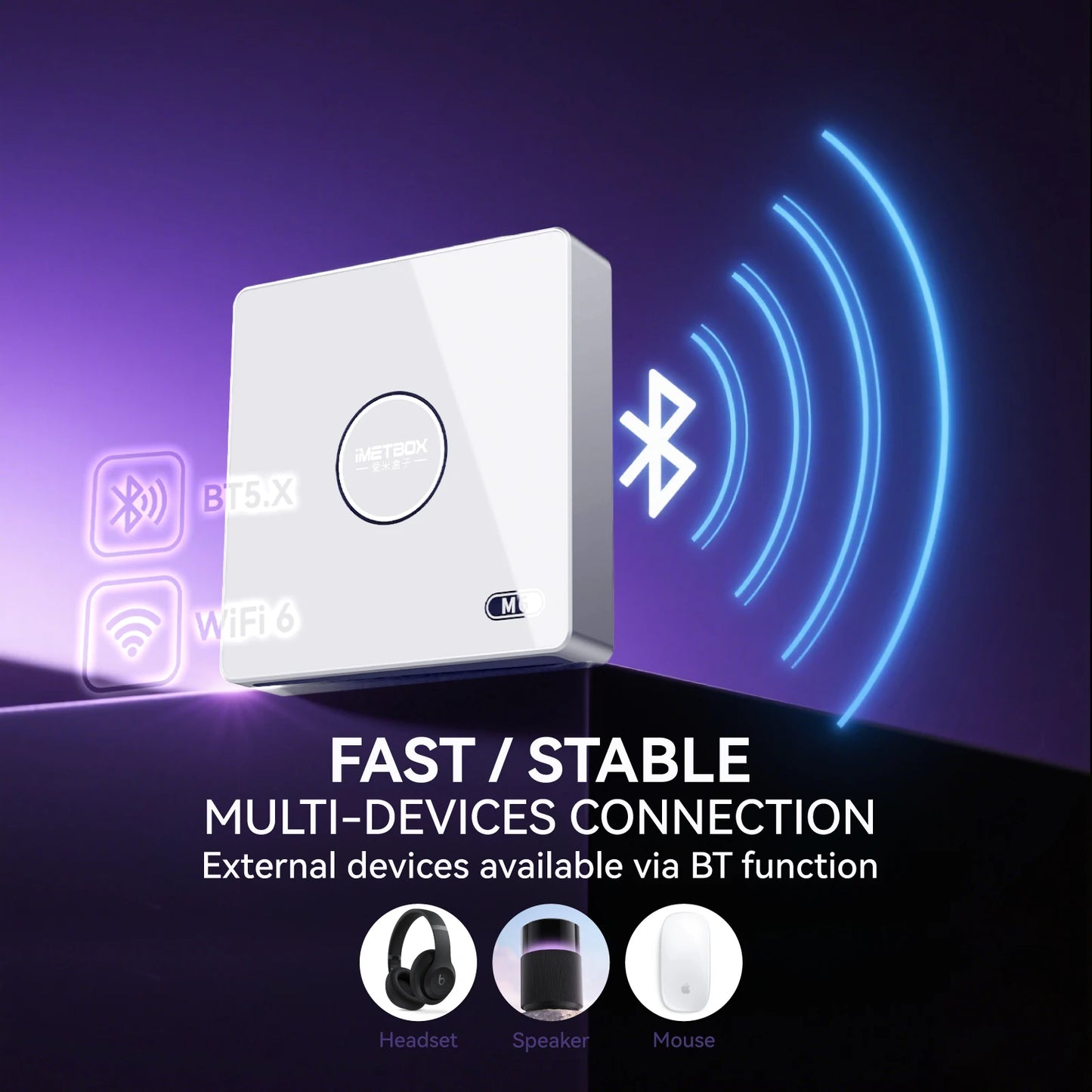 2025 IMETBOX M6 TV Box 4GB 64GB with Vioce Control Wifi6 8k HD Smart TB TV Box Hot in UK USA CA SG JP KR Australia EU NZ