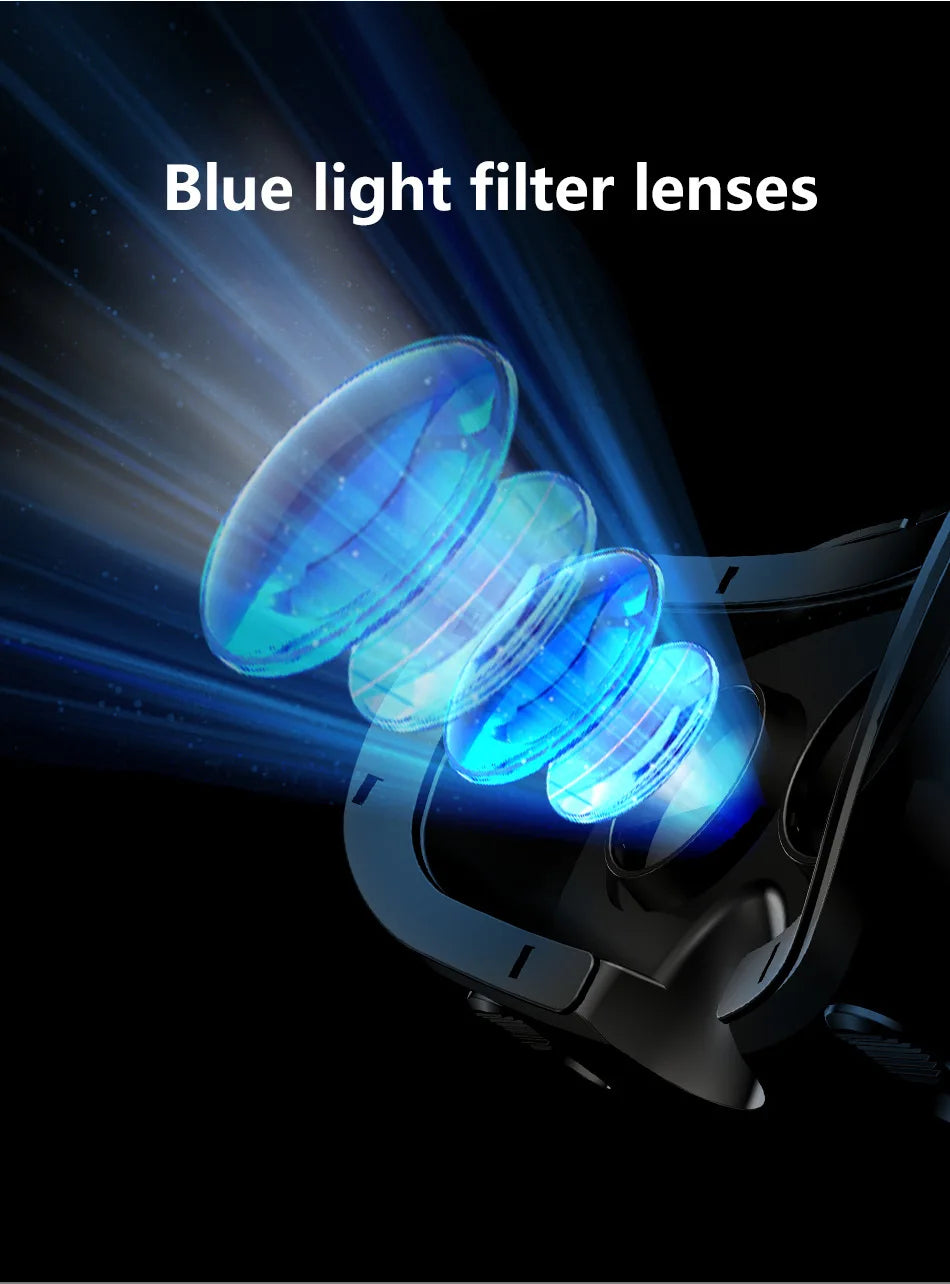 3D Virtual Reality VR Glasses For iPhone Android Smartphone Cell Mobile Phone Helmet Headset Wirth Real Lenses Goggles Devices