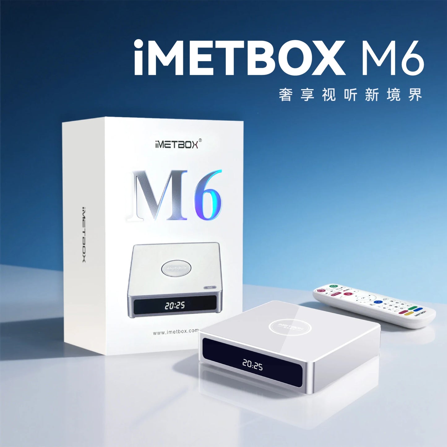 2025 IMETBOX M6 TV Box 4GB 64GB with Vioce Control Wifi6 8k HD Smart TB TV Box Hot in UK USA CA SG JP KR Australia EU NZ