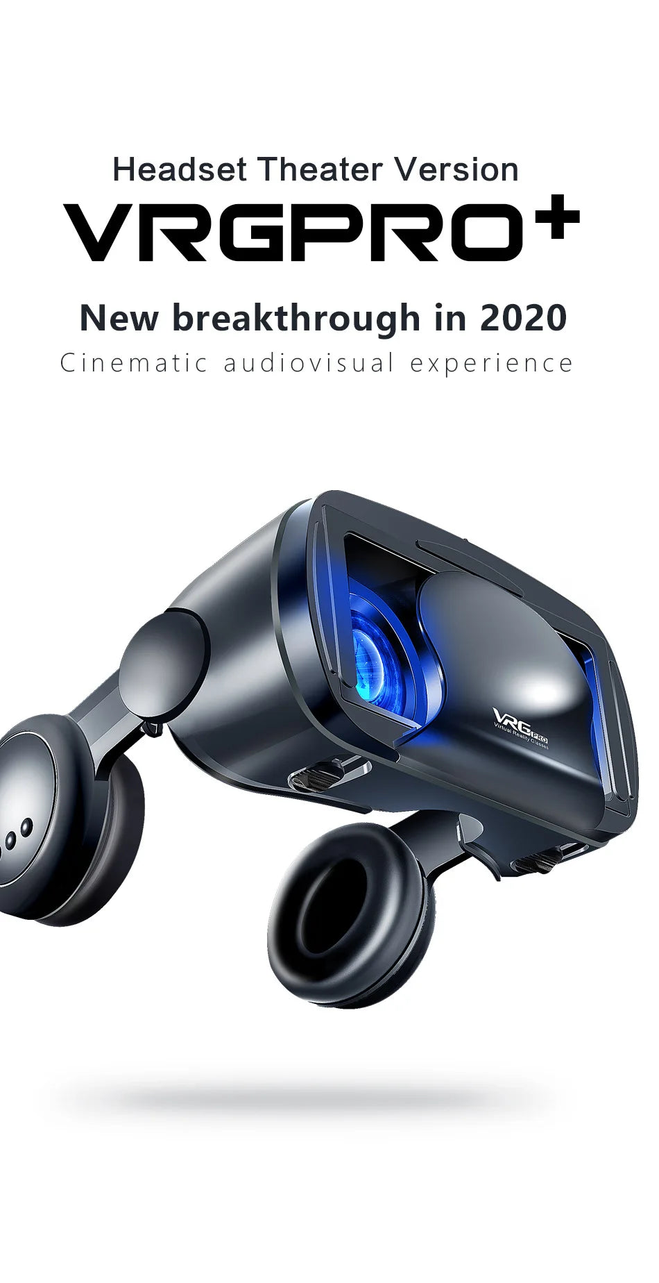 3D Virtual Reality VR Glasses For iPhone Android Smartphone Cell Mobile Phone Helmet Headset Wirth Real Lenses Goggles Devices