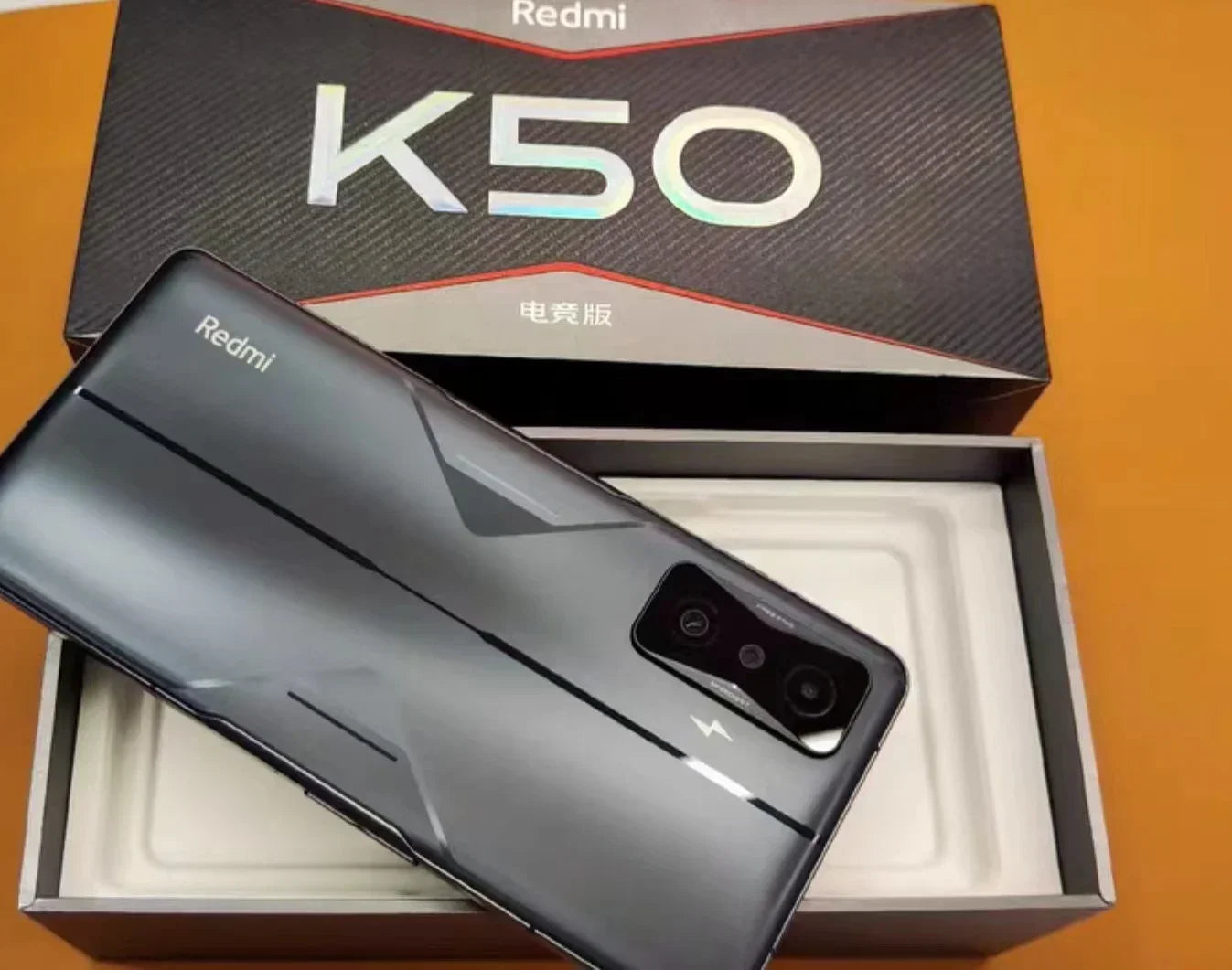 Global rom 5G Xiaomi Redmi k50 Gaming 256G Smartphone Cellphone Side fingerprint facial recognition Snapdragon 8Gen1 120W QC3