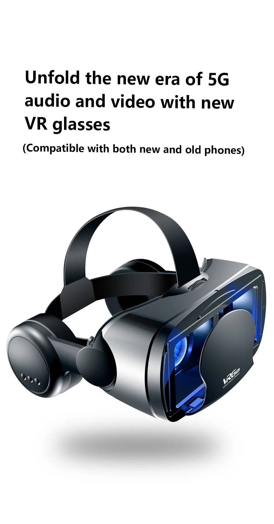 3D Virtual Reality VR Glasses For iPhone Android Smartphone Cell Mobile Phone Helmet Headset Wirth Real Lenses Goggles Devices