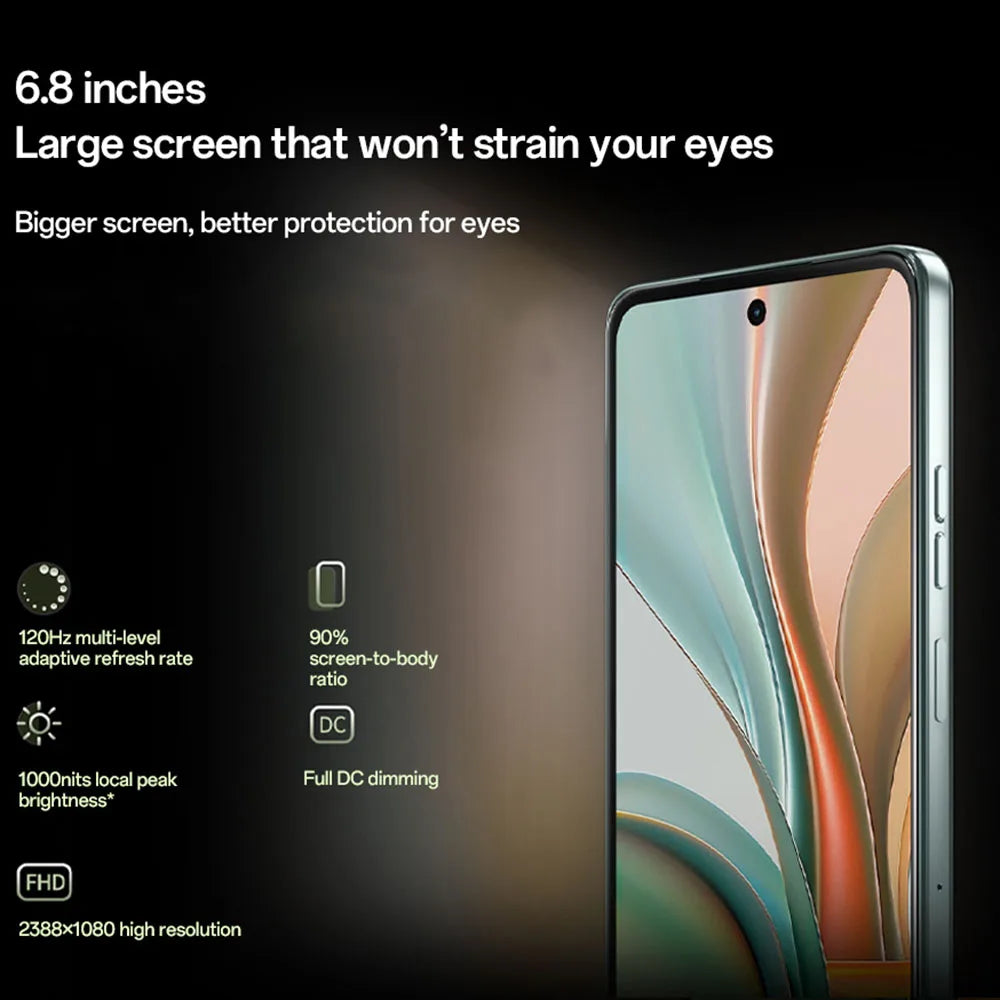 Motorola Moto G75 5G Global ROM Smartphone Snapdragon6 Gen3 5000mAh 6.8" 120Hz  50MP Camera